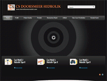 Tablet Screenshot of hidrolikmotormobil.com